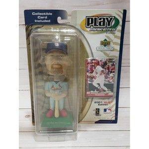 NEW 2001 Mark McGwire Bobblehead Upper Deck Play Makers